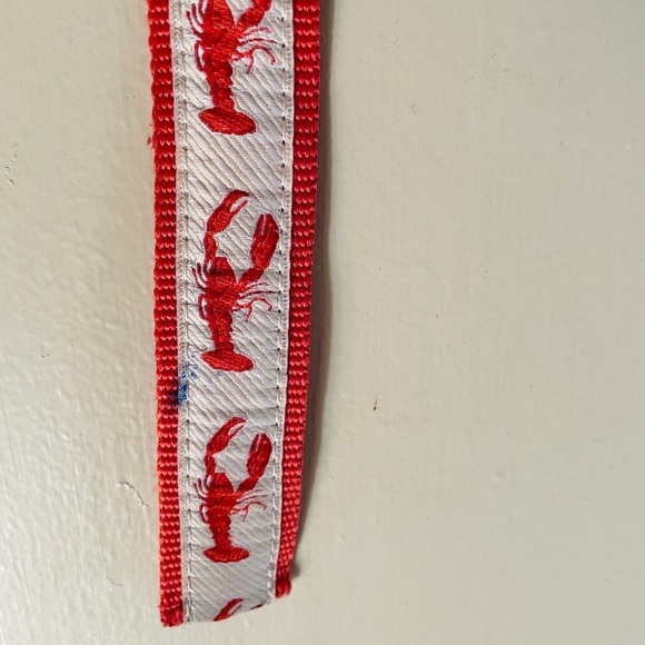 LLBean canvas d-ring embroidered nautical belts - Picture 7 of 7